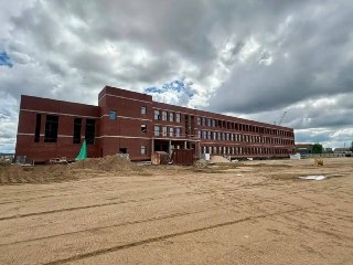 В Чите продолжается строительство новой школы на 1100 мест